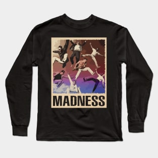 Madness 2 Tone Icons - Commemorate the Band's Genre Influence with This Tee Long Sleeve T-Shirt